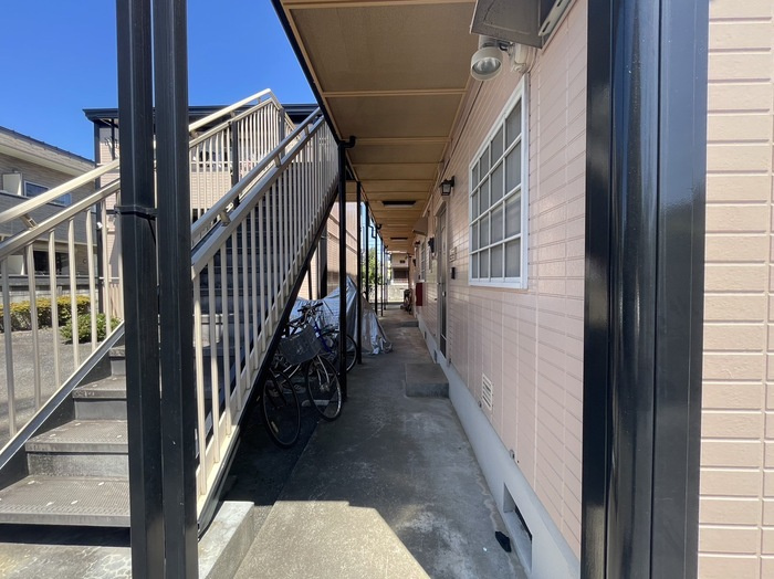 リーベンハイツのエントランス