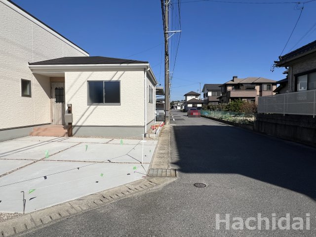 碧南市権現町第2　新築一戸建の前面道路含む現地写真