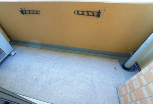 クラウンハイム北心斎橋フラワーコートのバルコニー