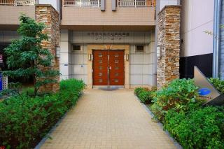 クラウンハイム北心斎橋フラワーコートのエントランス