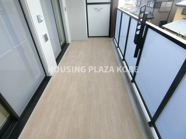 ワコーレ須磨ショアレーンのバルコニー