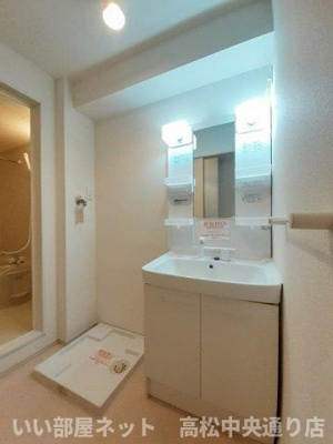 【洗面所】 | グランベルジュ高松Ｂ