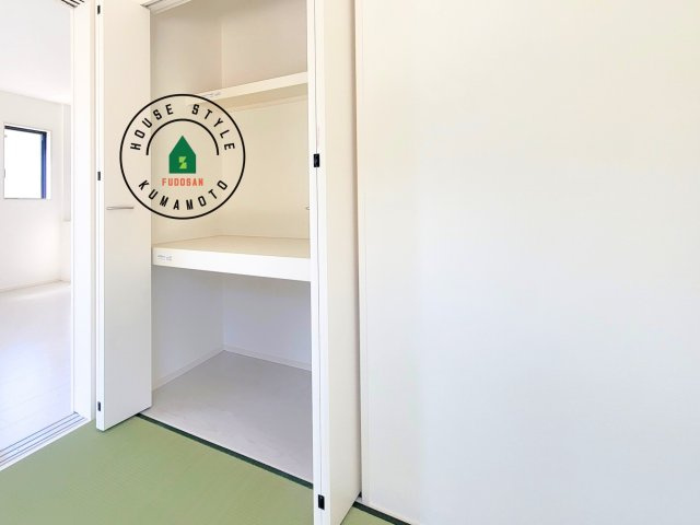 菊池郡大津町大字大林第1-1棟(1号棟)の内観：施工例|収納には困りません。