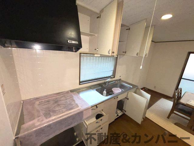 水泥町の中古のおうち　松山市水泥町中古戸建のキッチン|使いやすいキッチンです