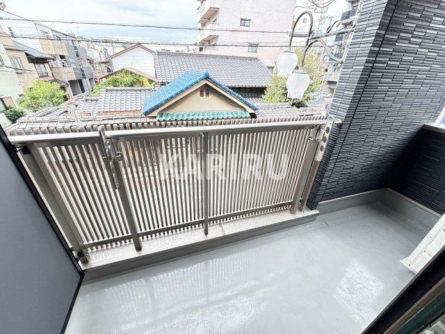 ウェルスクエア都島中通のバルコニー