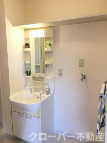 ルエスト B棟の洗面所