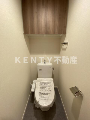 【トイレ】 | ガリシア下丸子リバーサイド | 清潔感のあるトイレです