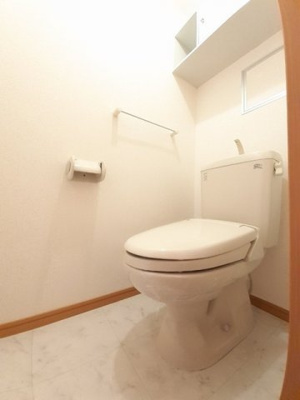 【トイレ】 | ネオ・グレイスＢ | ゆったりとした空間のトイレです