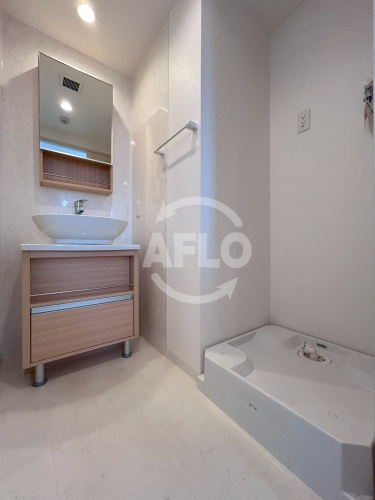 ZioⅧ清水丘の洗面所|ZioⅧ清水丘　洗面脱衣所