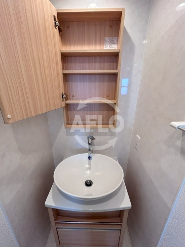 ZioⅧ清水丘の独立洗面台|ZioⅧ清水丘　独立洗面台