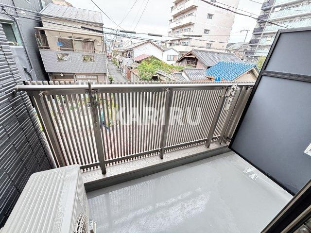 ウェルスクエア都島中通のバルコニー