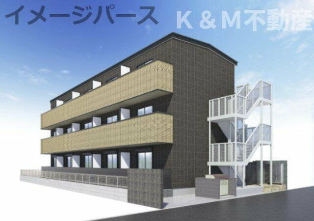 （仮称）キャメル柏の葉キャンパス７Ａの外観パース|こちら、外観パースです