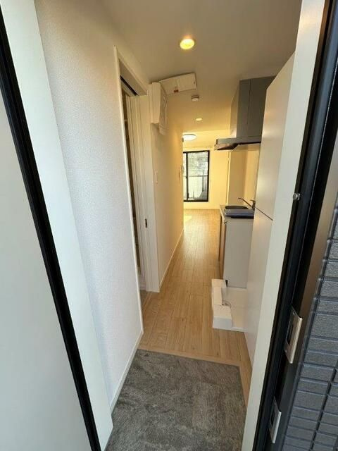 GlanzCube大島の玄関