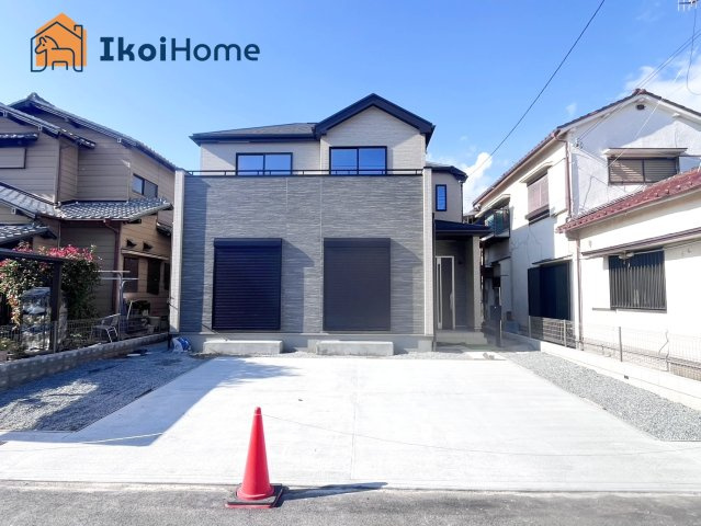 明石市沢野2丁目　新築戸建の外観|【ホームページに現地動画掲載中】●年中無休：当日予約可●西明石駅徒歩19分！小中学校5分内！車3台！