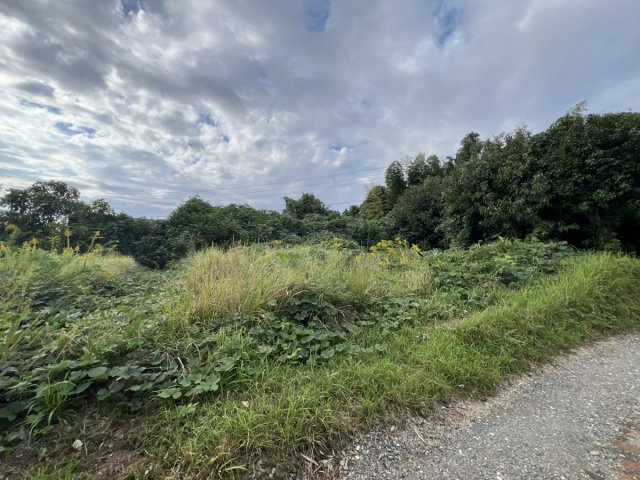 松橋町萩尾　売り土地の外観