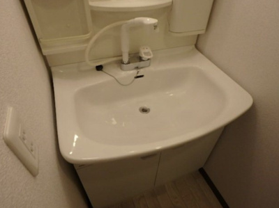 【洗面所】 | エスコート音羽 | ゆったりとスペースのある洗面所