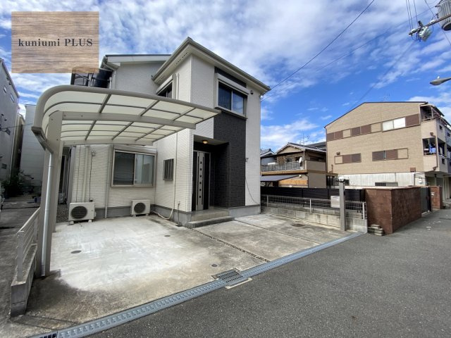 大阪市鶴見区横堤2丁目の前面道路含む現地写真