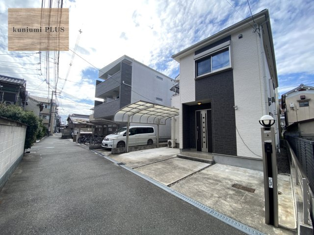 大阪市鶴見区横堤2丁目の前面道路含む現地写真