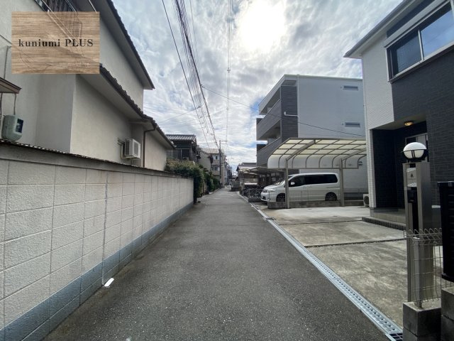 大阪市鶴見区横堤2丁目の前面道路含む現地写真