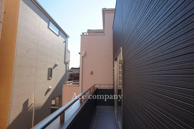 【バルコニー】 | 平野区加美鞍作3丁目　【4号棟/全4棟】 | バルコニー3か所にあり☆こちらは2階、リビングに面した南向きのバルコニーです☆