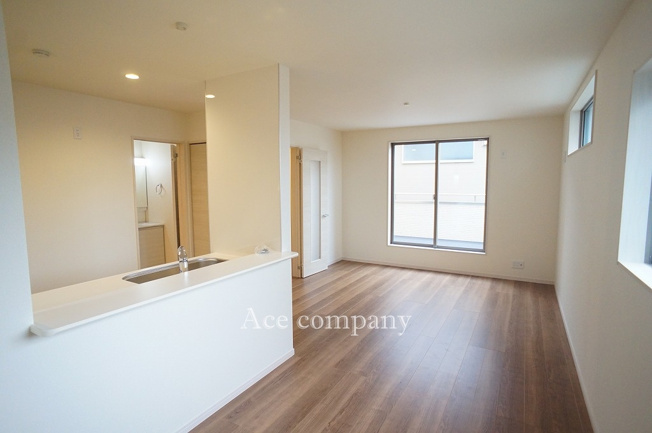 【居間・リビング】 | 平野区加美鞍作3丁目　【2号棟/全4棟】 | 【LDK：16帖】