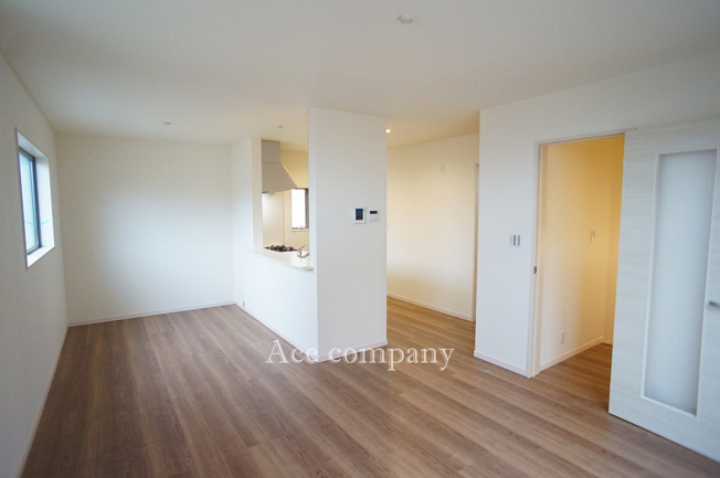 【居間・リビング】 | 平野区加美鞍作3丁目　【2号棟/全4棟】 | 【LDK：16帖】