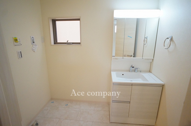 【ランドリースペース】 | 平野区加美鞍作3丁目　【2号棟/全4棟】 | 2階に水廻り設備集約、家事の動線確保で効率UPです♪