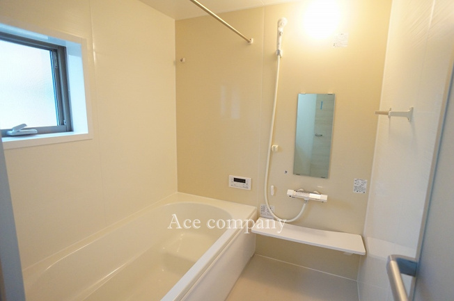【浴室】 | 平野区加美鞍作3丁目　【3号棟/全4棟】 | オートバス・追炊機能・浴室乾燥機完備です☆
