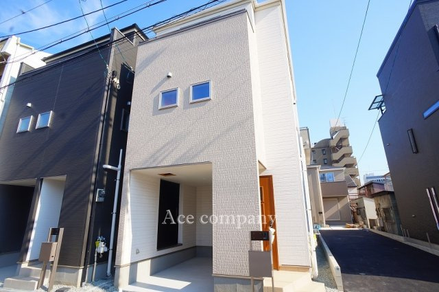 【外観】 | 平野区加美鞍作3丁目　【3号棟/全4棟】 | 控除や減税が優遇、長期優良住宅認定物件！省エネ仕様☆設計＆建設性能評価付き☆国が定めた「住宅性能表示制度」において7項目で一番良い等級を取得物件☆【耐震等級2項目、耐風等級、劣化対策等級等】