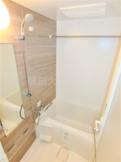 レジディア蒲田プレイスの浴室|浴室乾燥機付きのバスルームお風呂