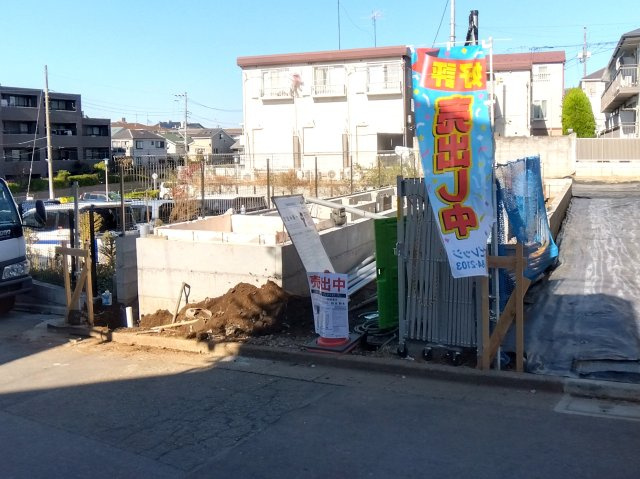 新築/練馬区羽沢214(3)　全３棟の外観|開放的な立地です