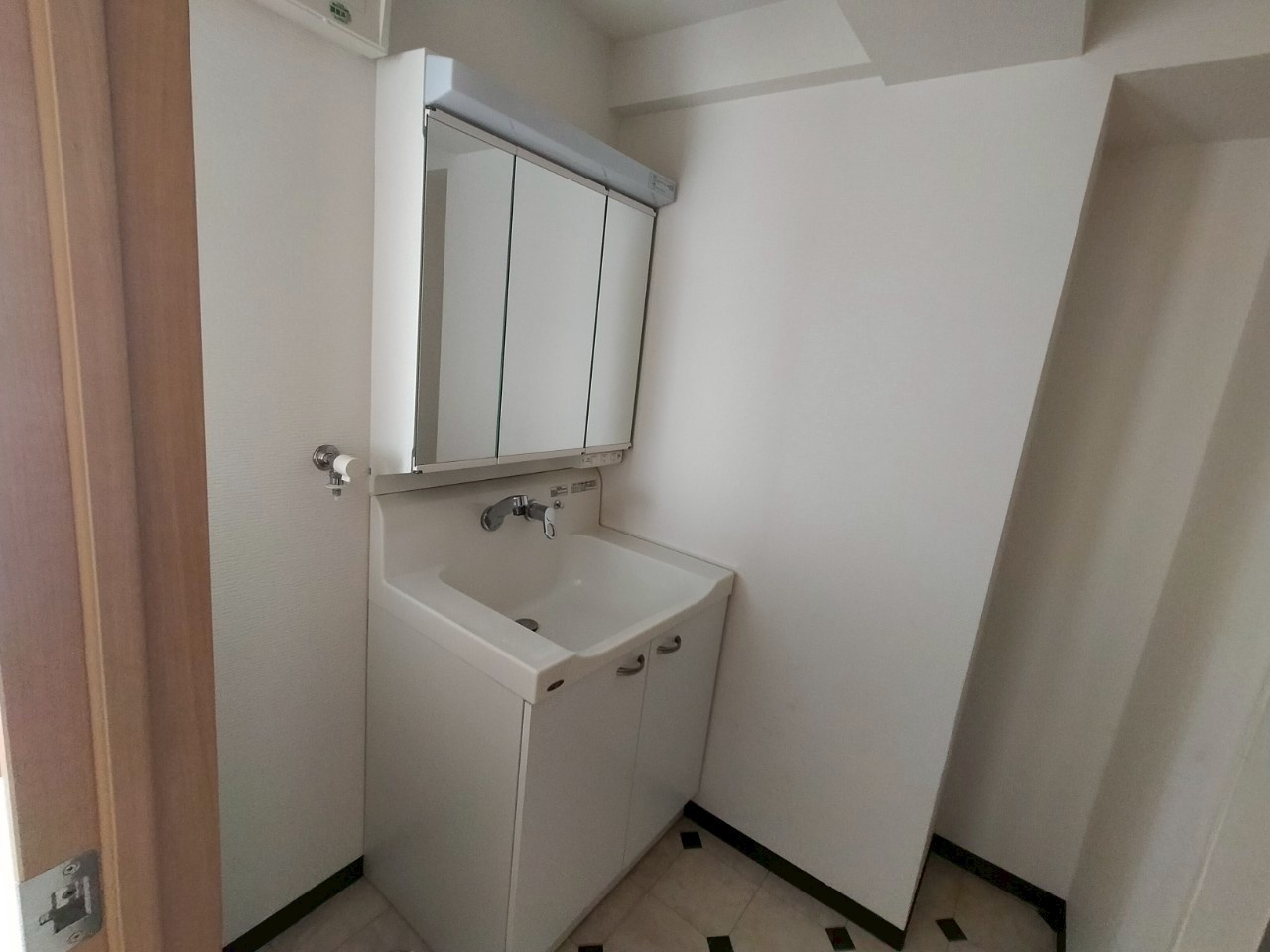 甲東ライフの洗面所