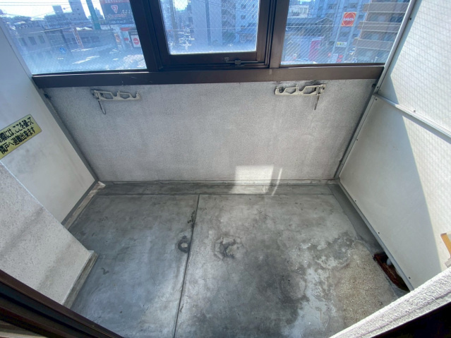 第3柴田ビルのバルコニー