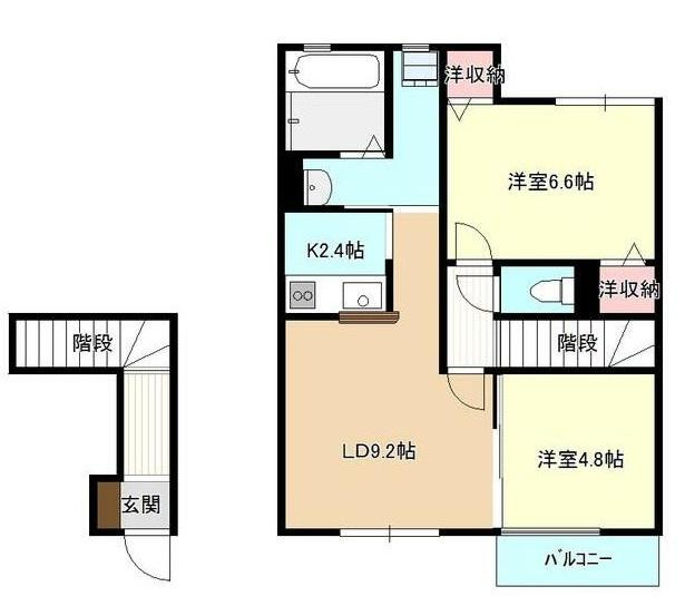 ヴァン　ヴィクトワールの間取り
