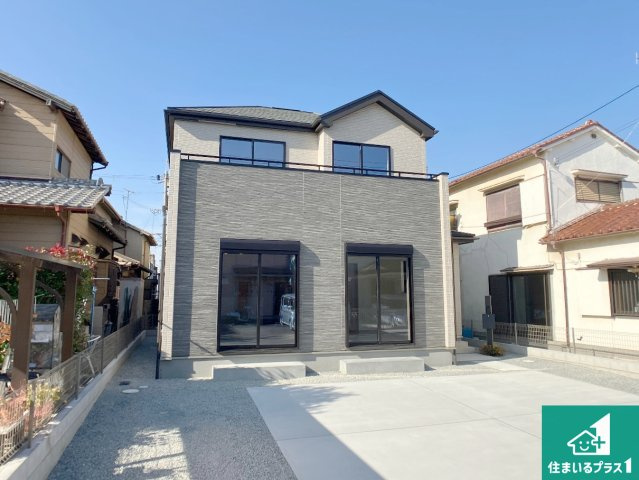 明石市沢野　新築一戸建ての外観|安心の10年保証！外観を美しく保ち、雨水で汚れを落とします！気になることがありましたら、お気軽にお問い合わせください！