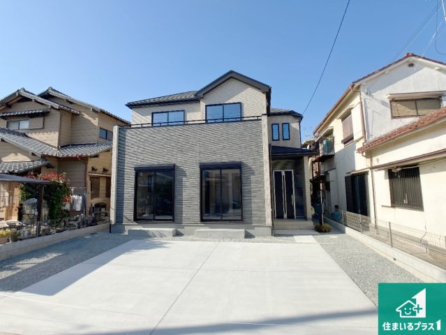 明石市沢野　新築一戸建ての外観|お客様に長く安心して住んでいだだける事にこだわった家づくり！住んでからのアフターサービスにもしっかりと取り組んでいます！