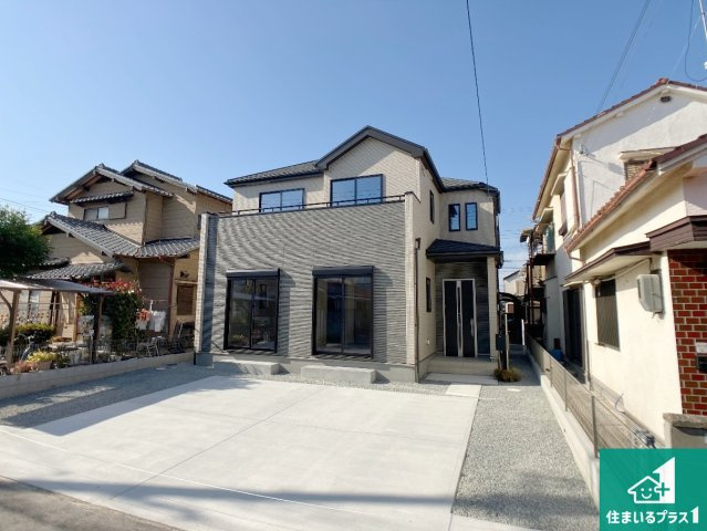 明石市沢野　新築一戸建ての外観|安心の10年保証！外観を美しく保ち、雨水で汚れを落とします！気になることがありましたら、お気軽にお問い合わせください！