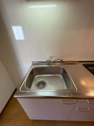 福岡市博多区築港本町の賃貸マンションのキッチン
