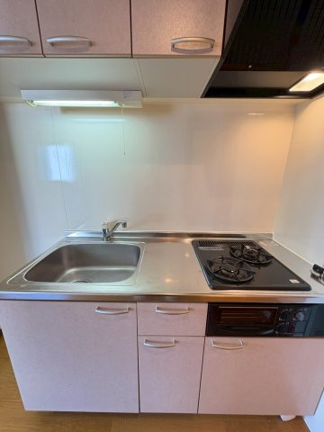 福岡市博多区築港本町の賃貸マンションのキッチン