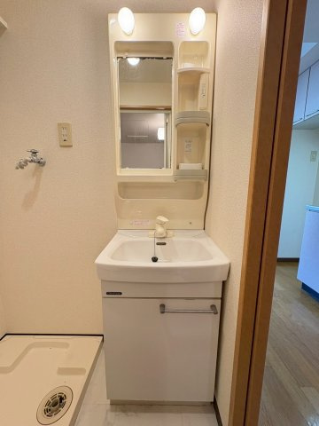 福岡市博多区築港本町の賃貸マンションの洗面所