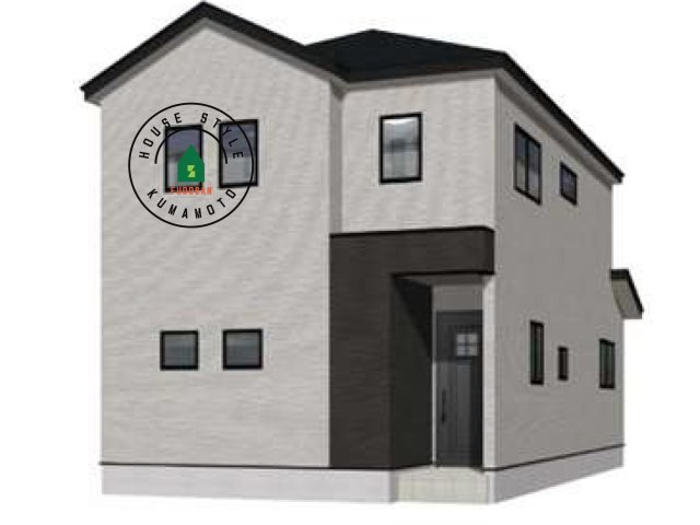 合志市須屋第9-2棟(1号棟)の外観パース|外観も気になるポイント