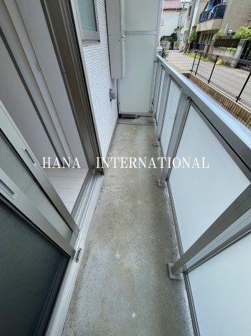 リブリ・クリークウエストのバルコニー