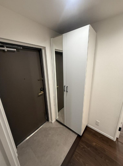 【玄関】 | エスリード鴻池 | ミラー付き、トールサイズのシューズボックス新設です☆