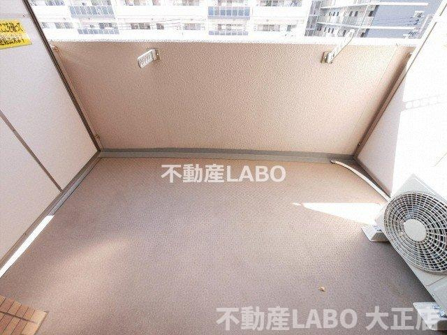 サムティ中之島WESTのバルコニー