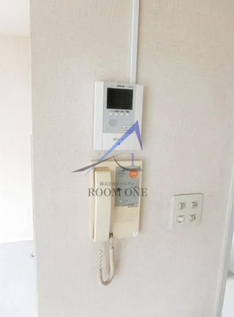 アビタチオーネのセキュリティ|モニター付きインターホンです。