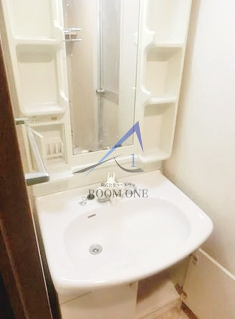 アビタチオーネの洗面所|洗面台です。