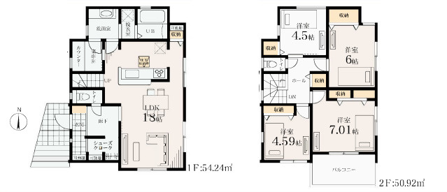 茅ヶ崎市松林2丁目第2　新築戸建　全10棟3号棟