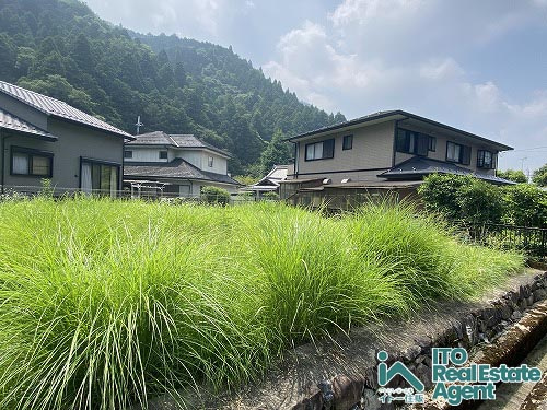 八瀬近衛町 土地(A+B)の外観