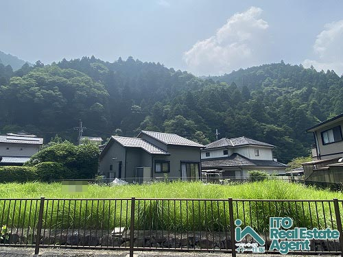 八瀬近衛町 土地(A+B)の外観