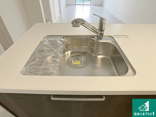 加古郡播磨町東本荘　第1期　新築一戸建ての設備|広々としたシンクで食器洗いも楽々！
